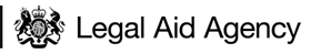 Link to  Legal Aid Agency home page